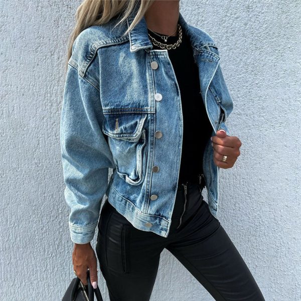 Hygci - Women Fashion Long Sleeve Casual Coat Tops