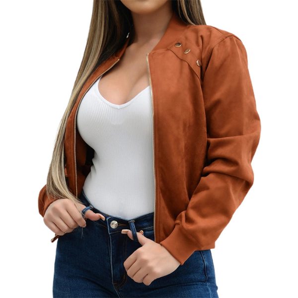 Hygci - Women Fashion Long Sleeve Casual Coat Tops